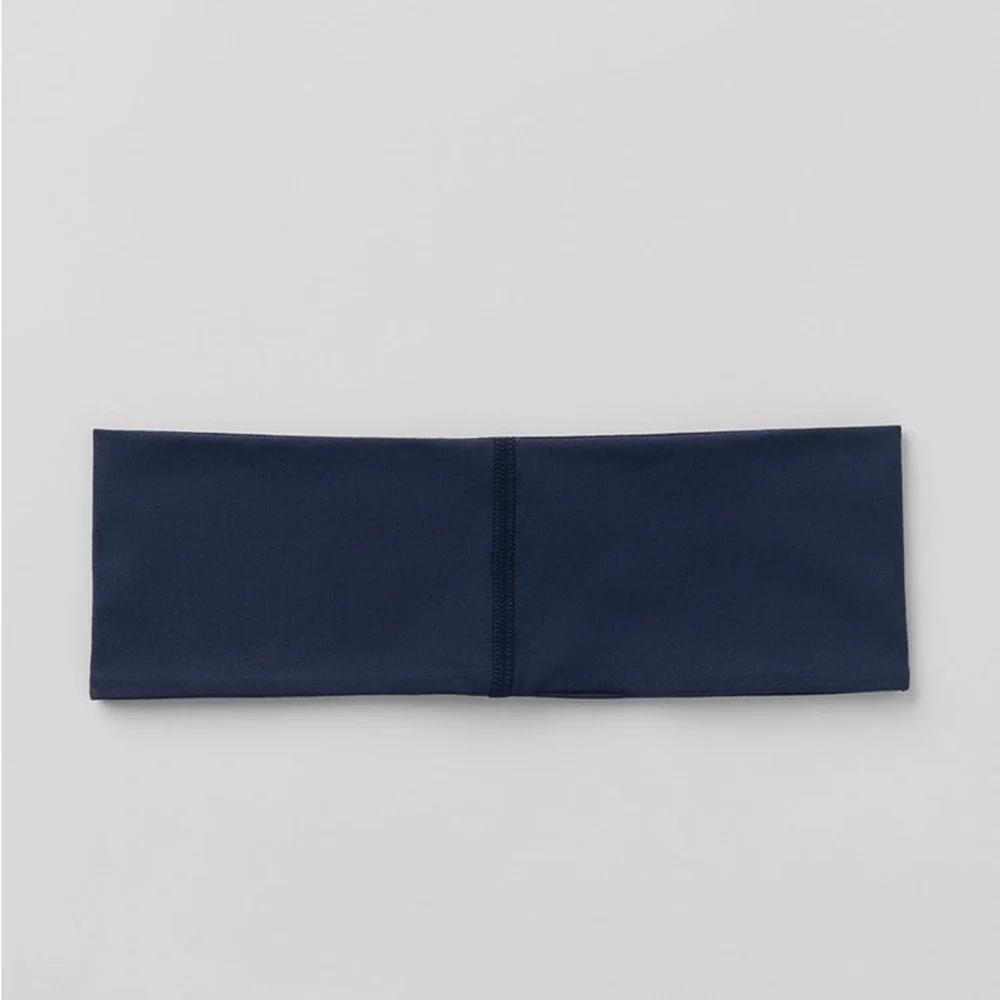 Alo Yoga Performance Conquer Headband- Navy